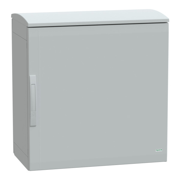 Thalassa pla - armoire polyester toit 750x750x420 - ip44 ral 7035