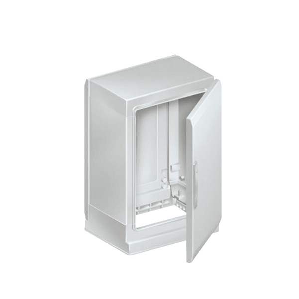 Thalassa pla - armoire polyester socle 1000x1000x320 - ip54 ral 7035