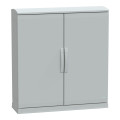 Thalassa pla - armoire polyester socle + toit 1000x1000x320 - ip44 ral 7035