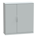 Thalassa pla - armoire polyester socle + toit 1250x1250x420- ip44 ral 7035