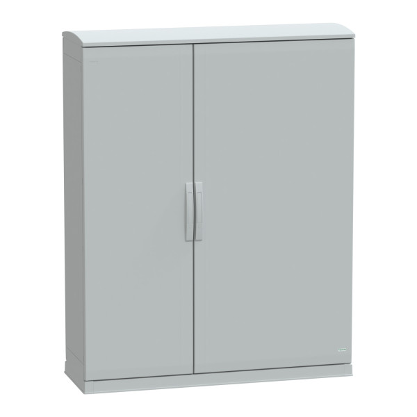 Thalassa pla - armoire polyester socle + toit 1500x1250x420- ip44 ral 7035