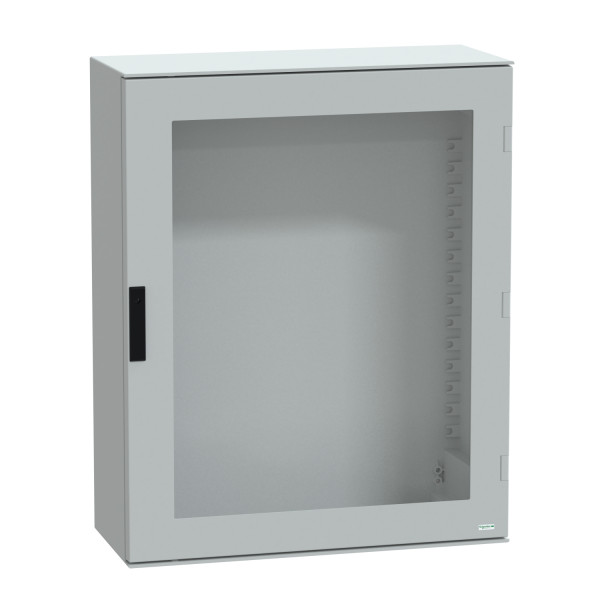 Thalassa plm - coffret polyester 1056x852x350 - porte vitré - ip66 ral 7035
