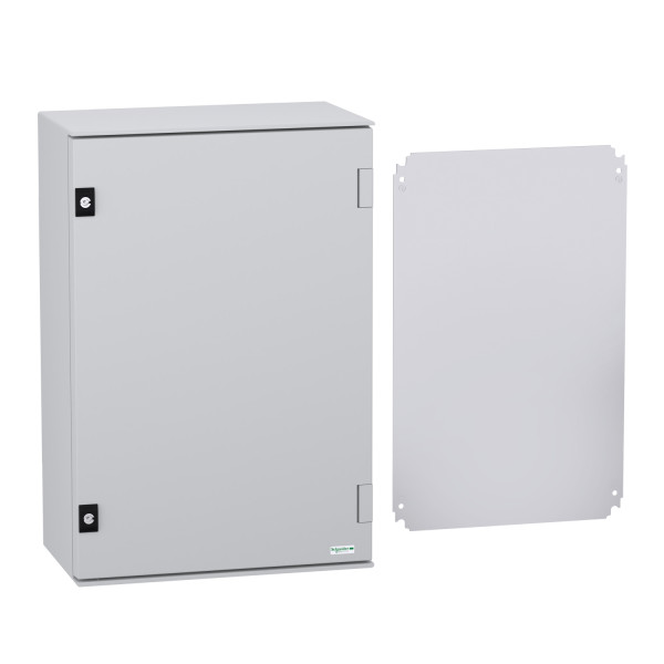 Coffret Polyester RAL 7035 avec Châssis Métallique Thalassa PLM Schneider