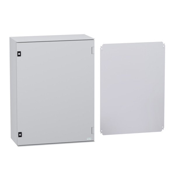 Thalassa plm - coffret polyester 847x636x300+chassis metallique - ip66 ral 7035