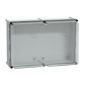 Thalassa pls - boite avec couvercle transparent 36x54x23 ral 7035