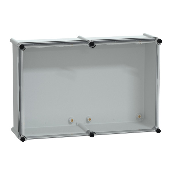 Thalassa pls - boite avec couvercle transparent 36x54x18 ral 7035