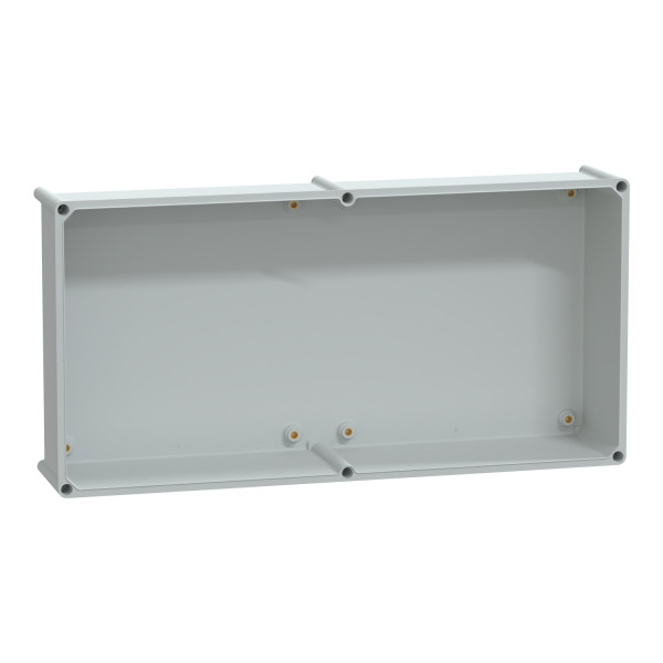 Thalassa pls - boite avec couvercle transparent 36x72x23 ral 7035