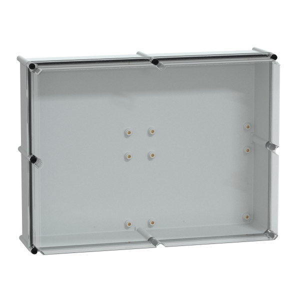 Thalassa pls - boite avec couvercle transparent 54x72x23 ral 7035