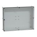 Thalassa pls - boite avec couvercle transparent 54x72x23 ral 7035