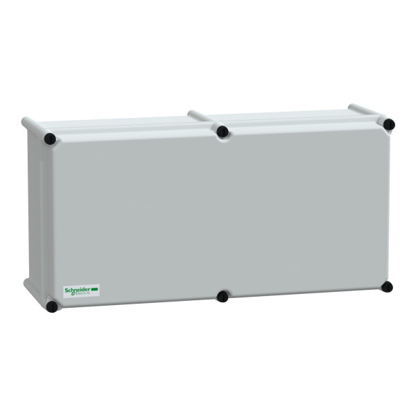 Thalassa pls - boite opaque polycarbonate 27x54x18 ral 7035