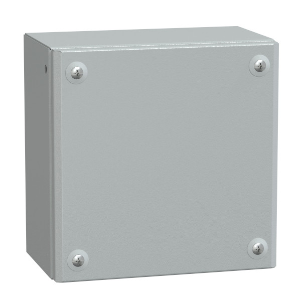 Boite acier SBM 200x200x120, couvercle plein