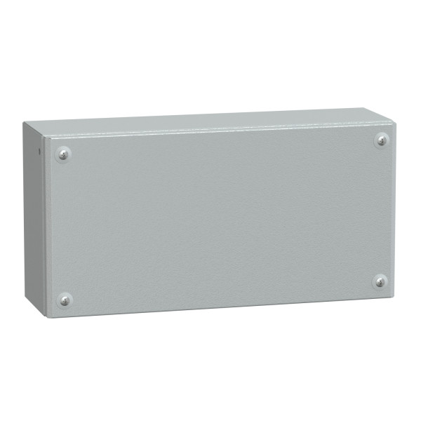 Boite acier SBM 200x400x120, couvercle plein