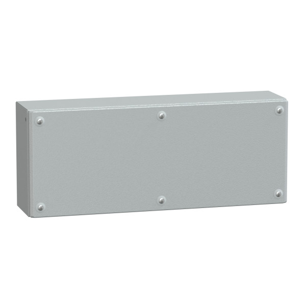 Boite acier SBM 200x500x120, couvercle plein