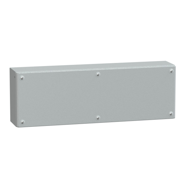 Boite acier SBM 200x600x120, couvercle plein