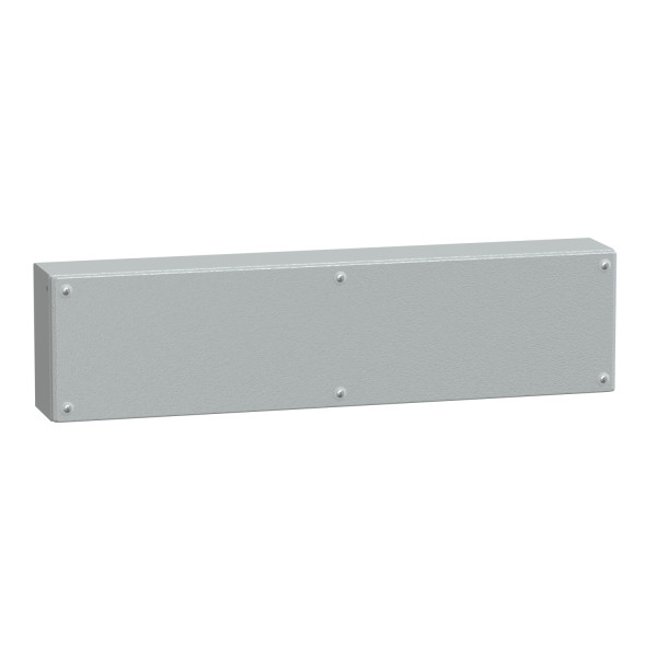 Boite acier SBM 200x800x120, couvercle plein