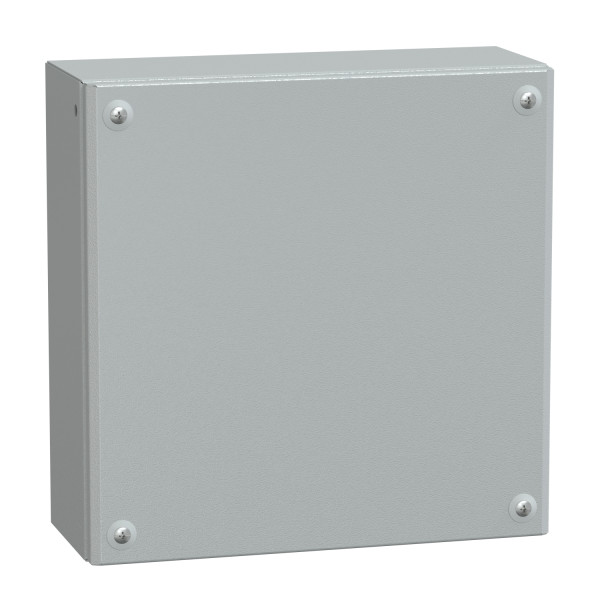 Boite acier SBM 300x300x120, couvercle plein