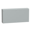 Boite acier SBM 300x600x120, couvercle plein