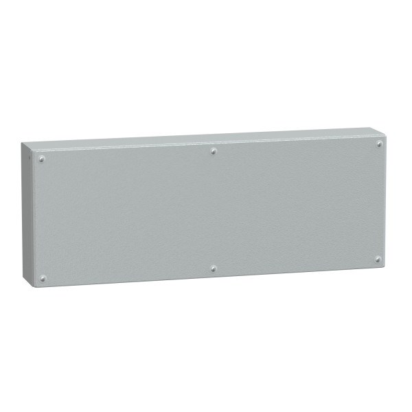Boite acier SBM 300x800x120, couvercle plein