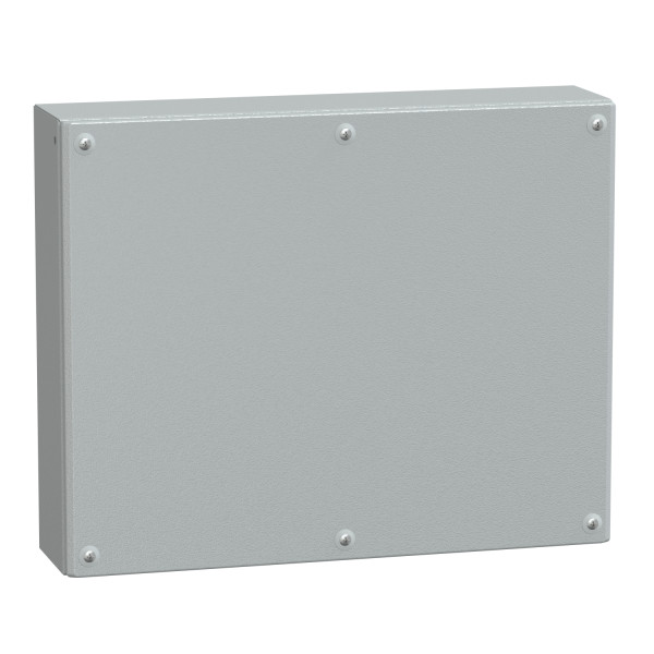 Boite acier SBM 400x500x120, couvercle plein