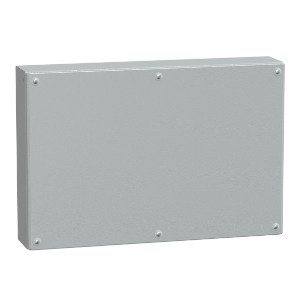 Boite acier SBM 400x600x120, couvercle plein