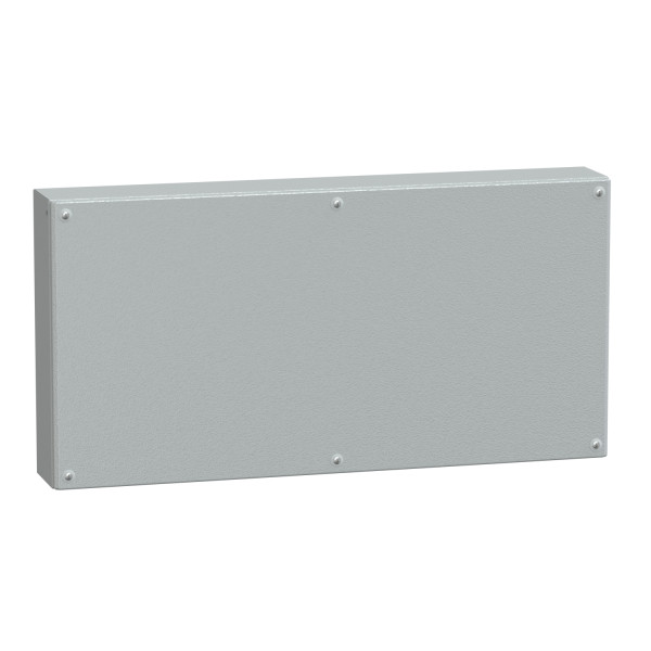 Boite acier SBM 400x800x120, couvercle plein