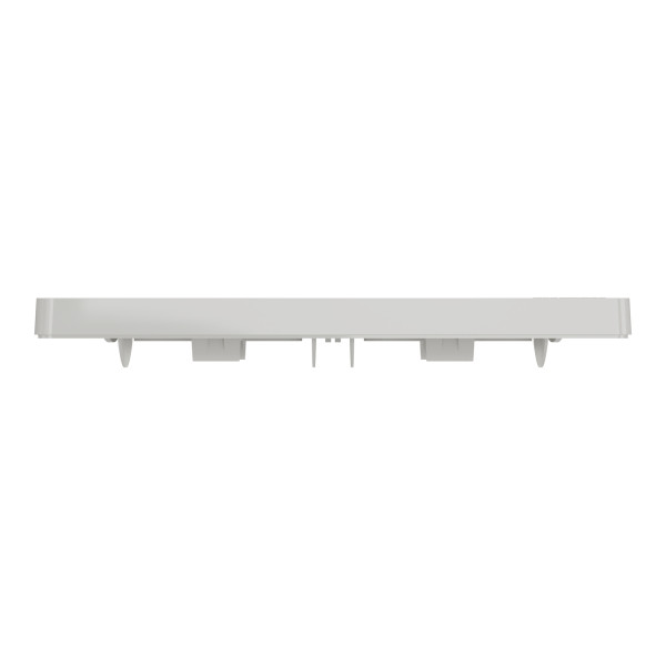 Schneider unica2 - support + plaque boîte concentration - 2 col de 2 mod - blanc