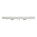 Schneider unica2 - support + plaque boîte concentration - 2 col de 2 mod - blanc