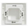 Schneider unica2 - plaque de finition ip44 - blanc - 1 poste