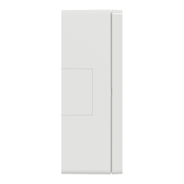 Schneider unica2 - boîte de concentration saillie complète - 2 col de 4 mod - blanc