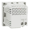 Double Chargeur USB Type A et C Blanc Unica Schneider Electric - 5 V cc - 2,4 A - 2 Modules - Mécanisme Seul