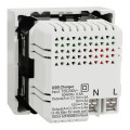 Unica - prise chargeur usb double - rapide 18w - 3,4a type a+c - 2 mod - blanc