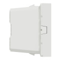 Unica - prise standard italien - 16a - 2p+t - 1 mod - blanc - méca seul