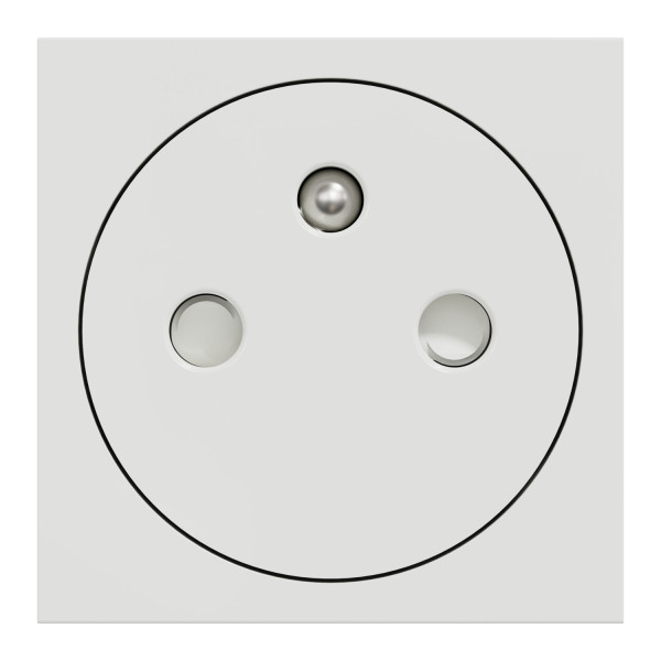 Schneider unica2 - prise 2p+t - fr - 90° - affleur - raccord rapide - blanc anti - mécanique seul