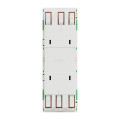 Schneider unica2 - prise triple 2p+t - fr - 45° - vert - méca seul
