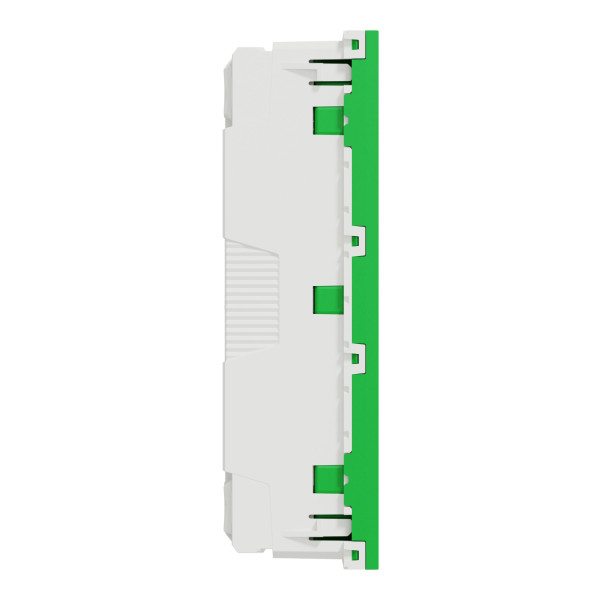 Schneider unica2 - prise triple 2p+t - fr - 45° - vert - méca seul