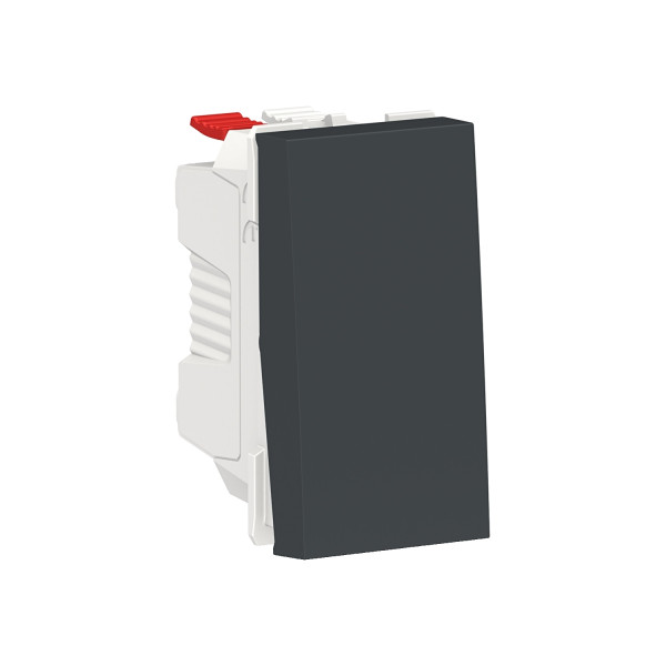 Va-et-vient Schneider Unica2 10A anthracite connexion rapide 1 module