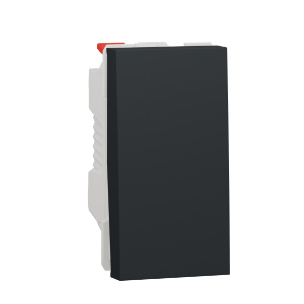 Va-et-vient Schneider Unica2 10A anthracite connexion rapide 1 module