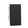 Va-et-vient Schneider Unica2 10A anthracite connexion rapide 1 module