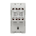 Interrupteur Bipolaire Blanc 16 A Unica Schneider – 1 Module – Mécanisme Seul