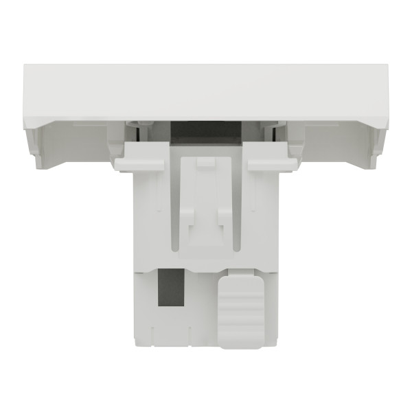 Va-et-vient blanc Schneider Unica 10A connexion rapide 2 modules