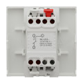 Schneider unica2 - commande vmc 2 vitesses - 10a - 2 modules - blanc antimi - méca seul