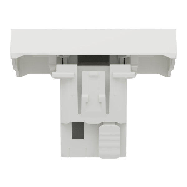 Schneider unica2 - commande vmc 2 vitesses - 10a - 2 modules - blanc antimi - méca seul