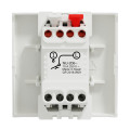 Schneider unica2 - bouton-poussoir no - 10a - connex rapid - 2 mod - blanc anti - méca seul