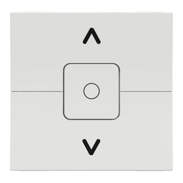 Interrupteur de Volet-Roulant Blanc 3 touches 6 A Unica Schneider – 2 Modules – Mécanisme Seul