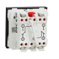 Double Va-et-Vient Anthracite 10 A Connexion Rapide 2 Modules Unica Schneider – Mécanisme Seul