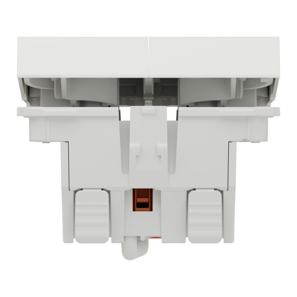 Commande VMC Blanc ON/OFF avec 2 Vitesses 10 A Unica Schneider – 2 Modules