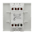 Schneider unica2 - bouton-poussoir no/nf - 10a - connex rapide - 2 mod - blanc - méca seul