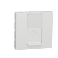 Schneider unica2 - prise rj45 simple - cat 6 stp - 2 mod - blanc - méca seul