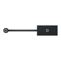 Schneider unica2 - prise mini jack 3,5mm préconnectorisée - 1 mod - anthracite - méca seul