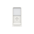 Schneider unica2 - prise rj45 simple - cat 6a ftp - 1 mod - blanc - méca seul